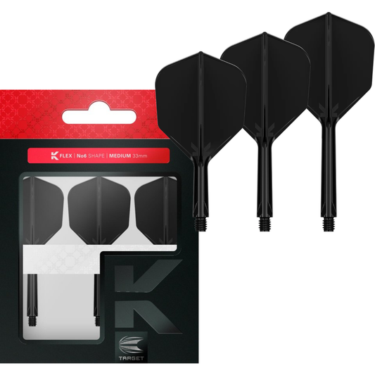Target K-Flex Flight-System NO 6 – Individuelle Lasergravur (Personalisiert)